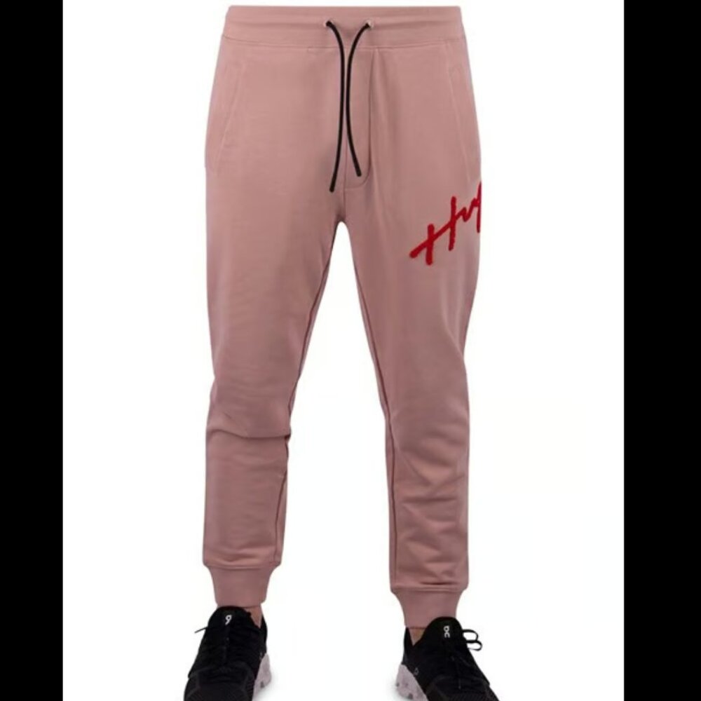 Hugo Boss Jogging Women Pant Old Pink Size L